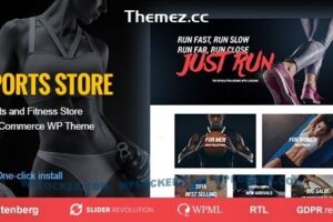 Sports Store v1.2.1 – 运动服装和健身器材商店主题