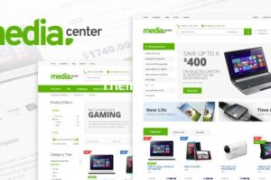 MediaCenter v2.7.22 – 电子商店 WooCommerce 主题