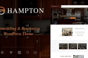 Hampton v1.2.0 – 家居设计和房屋装修 WordPress 主题