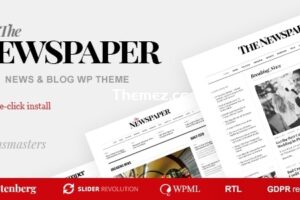 The Newspaper v1.1.8 – 新闻杂志社论 WordPress 主题