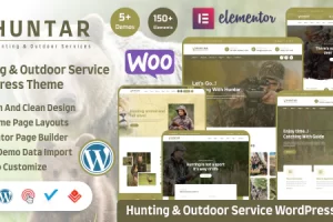 Huntar v1.0 – 狩猎和户外 WordPress 主题