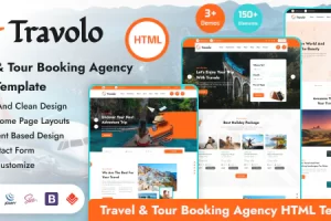 Travolo – 旅行社和旅游预订 HTML 模板