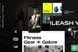FitFlex v1.0 – 健身房和体育商店 WordPress 主题