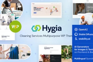 Hygia v1.8.0 – 清洁服务多用途 WordPress 主题