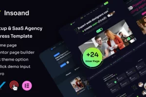 Insoand v1.0.0 – IT 初创公司和 SaaS 机构 WordPress 主题