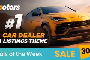 Motors v5.6.6 – 汽车经销商、租赁和列表 WordPress 主题