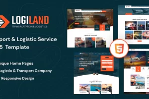 LogiLand – 运输和物流服务 HTML5 模板