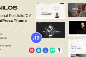 Nilos v1.0 – 个人作品集 WordPress 主题