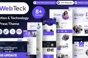 Webteck v1.0 – IT 解决方案和技术 WordPress 主题
