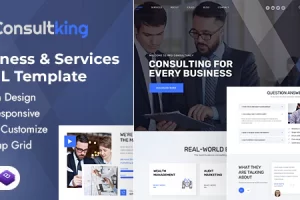 Consultking – 商业 HTML 模板