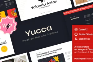 Yucca v1.13 – 创意人士的 WordPress 主题
