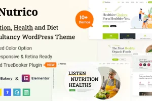Nutrico v5.3 – 营养健康服务 WordPress 主题