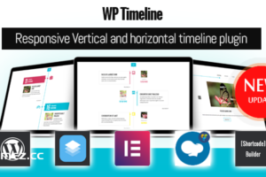 WP Timeline v3.6.5 – 响应式垂直和水平时间轴插件