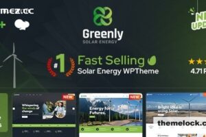 Greenly v7.1 – 生态与太阳能 WordPress 主题