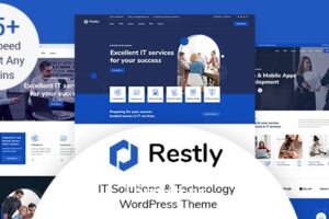 Restly v1.3.3 – IT 解决方案和技术 WordPress 主题