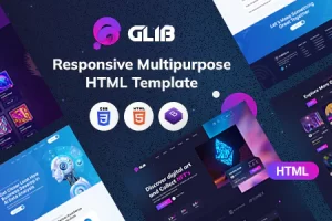 Glib – 响应式多用途 HTML 模板