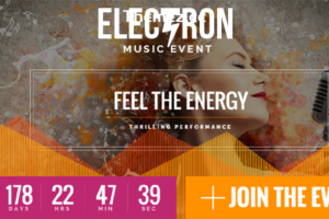 Electron v1.8.2 – 活动音乐会和会议主题