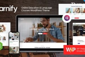 Learnify v1.10.0 – 在线教育课程 WordPress 主题