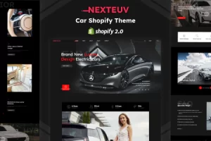 NextEuv – EV Shop，单一产品 Shopify 主题