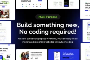 Zubaz v1.0.0 – SaaS 和启动 WordPress 主题