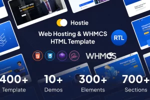 Hostie – 虚拟主机和 WHMCS HTML 模板
