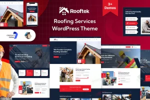 Rooftek v1.0 – 屋顶服务 WordPress 主题