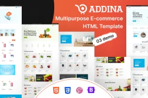 Addina – 电子商务 HTML 模板