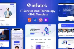 Infotek – IT 服务和技术 HTML 模板
