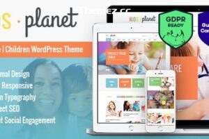 Kids Planet v2.2.11 – 多用途儿童 WordPress 主题