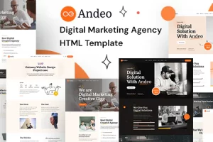 Andeo – 数字营销机构 HTML 模板