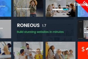 Roneous v2.0.4 – 创意多用途 WordPress 主题