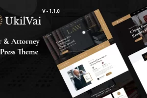 Ukilvai v1.1.2 – 律师和律师 WordPress 主题