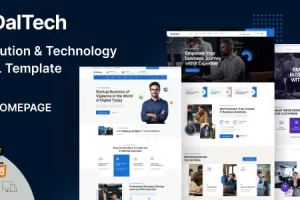 Daltech – IT 解决方案和技术 HTML 模板
