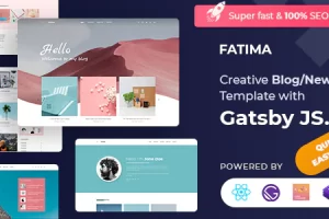 Fatima – Gatsby Blog Template