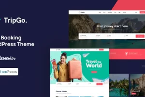 Tripgo v1.2.8 – 旅游预订 WordPress 主题