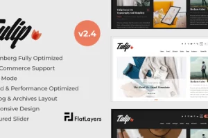 Tulip v2.4 – 响应式 WordPress 博客主题