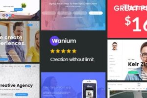 Wanium v1.8.8 – 优雅的多概念主题