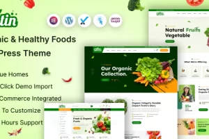 Frutin v1.0 – 有机健康食品 WordPress 主题