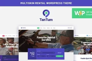 TanTum v1.1.10 – 汽车、踏板车、船只和自行车租赁服务 WordPress 主题