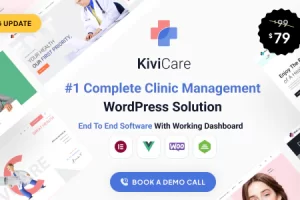 KiviCare v2.2.6 – 医疗诊所和患者管理 WordPress 主题