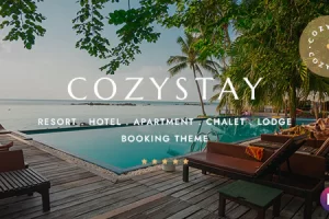 CozyStay v1.4.0 – 酒店预订 WordPress 主题