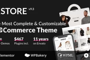 XStore v9.3.5 – 多用途 WooCommerce 主题