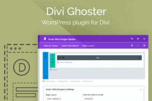Divi Ghoster v5.0.56 – Divi 的 WordPress 插件