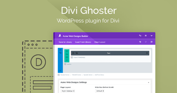 Divi Ghoster v5.0.56 – Divi 的 WordPress 插件