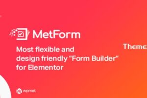 MetForm Pro v3.8.2 – 高级 Elementor 表单生成器