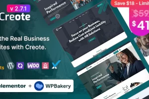 Creote v2.7.2 – 咨询业务 WordPress 主题