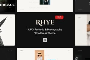 Rhye v3.5.1 – AJAX Portfolio WordPress 主题