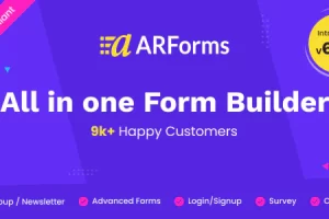 ARForms v6.3 – WordPress 表单生成器插件