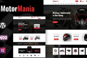 MotorMania v1.1.1 – 摩托车配件 WooCommerce 主题