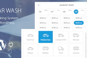 Car Wash Booking System for WordPress v2.5